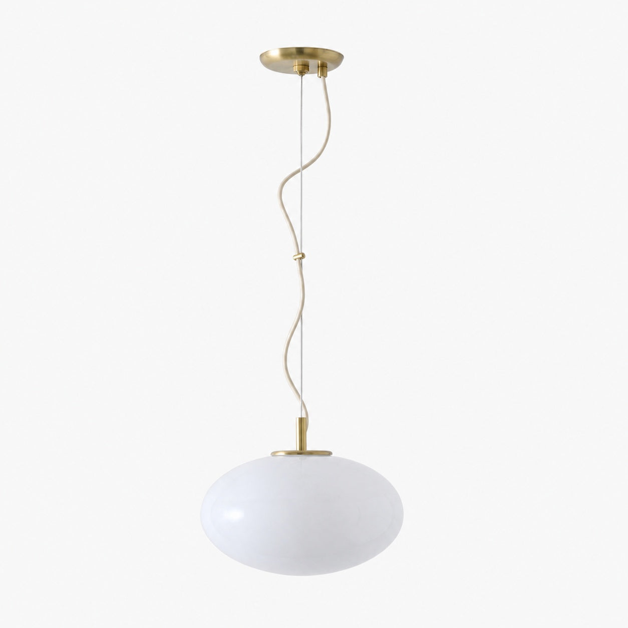 Lumivelle Minimalist Glass Pendant – Adjustable Height Dimmable Design