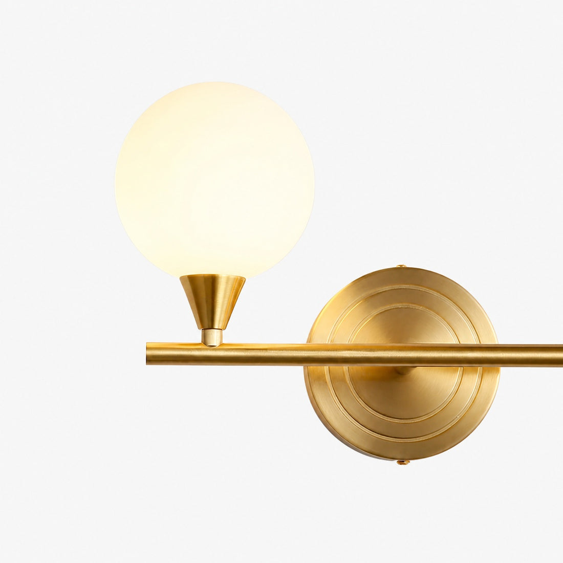 Holten Brass Armed Sconce