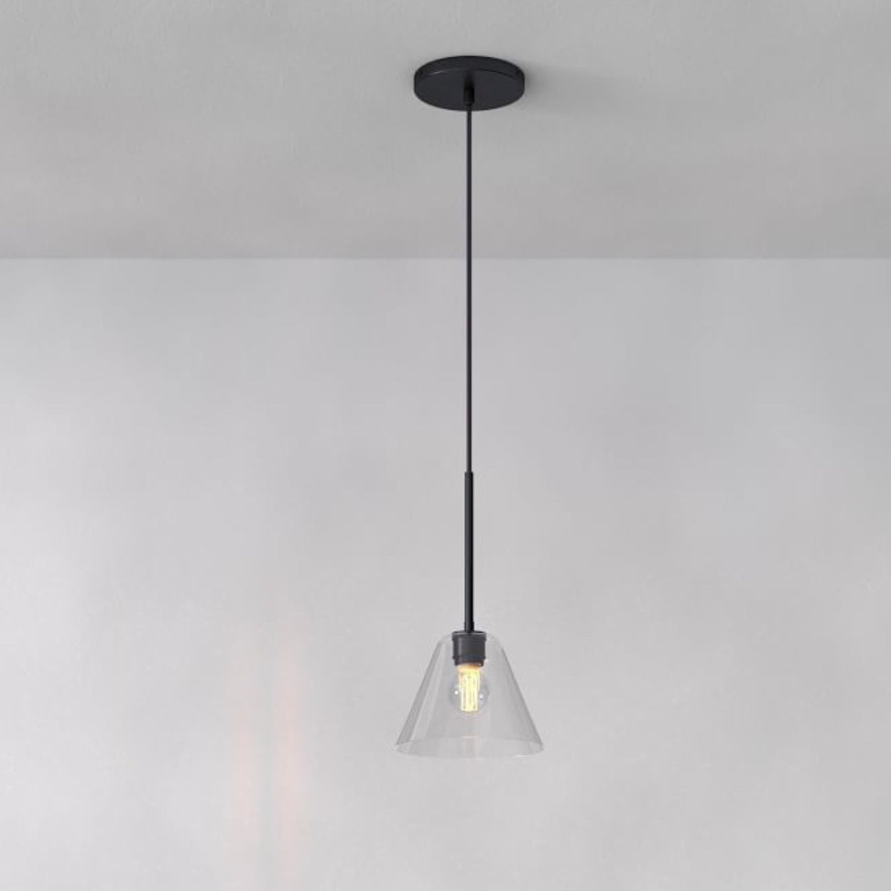 Conica Glass Cone Pendant Lamp – Modern Style Light for Any Room