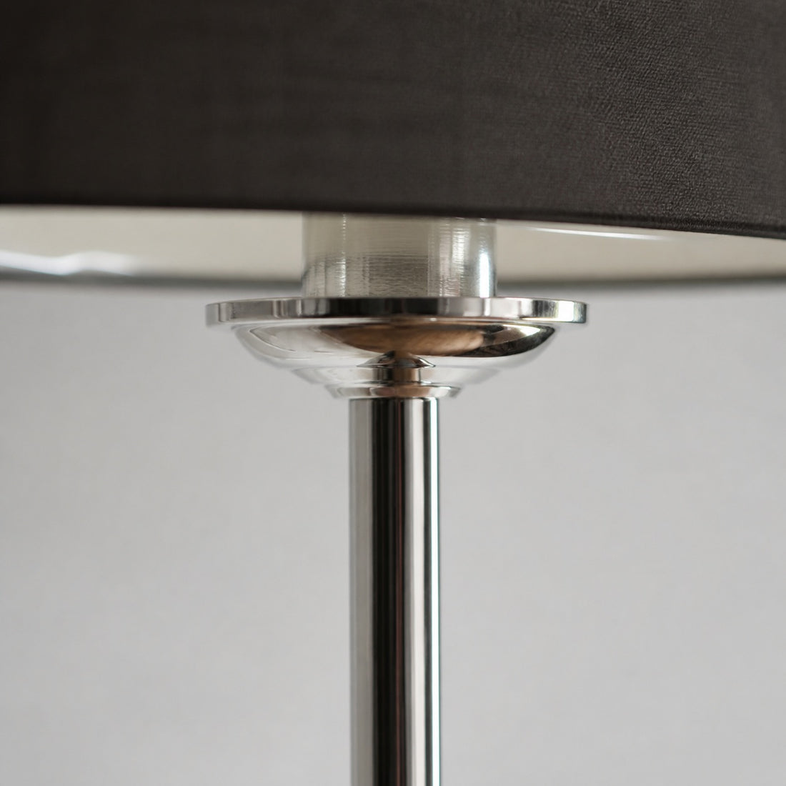 Tela Drum Shade Floor Lamp - Contemporary Fabric Standing Lamp for Home Office