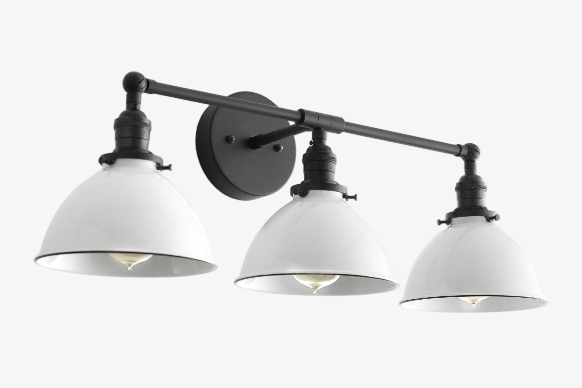 Conique Metal Industrial Modern Vanity for rustic bathroom