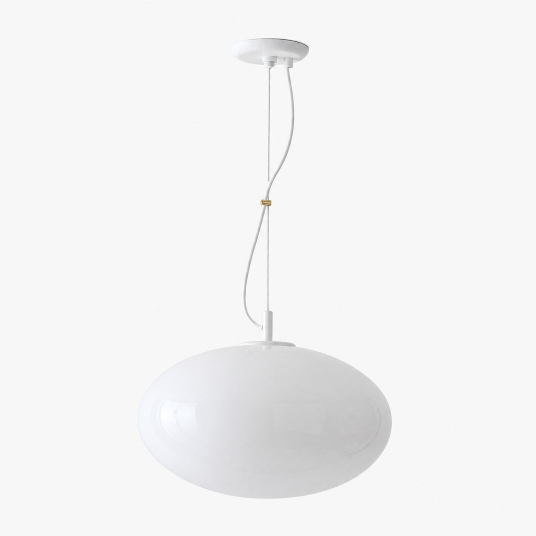 Lumivelle Minimalist Glass Pendant – Adjustable Height Dimmable Design