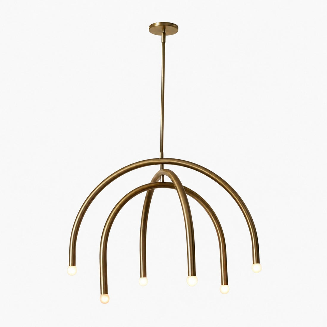Borvia Arc Chandelier - Simple Modern Rotatable Lamp Arm