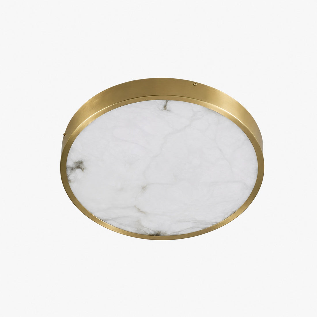 Geometric Alabaster Recessed Ceiling Light