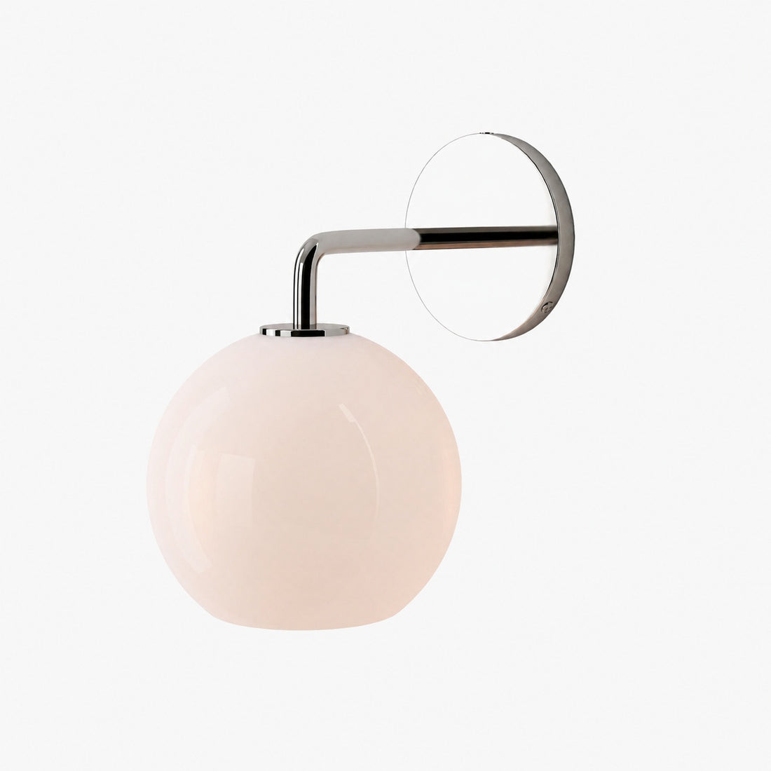 Selvion Artistic Globe Sconce Light - Handcrafted Glass Sculptural Wall Fixture