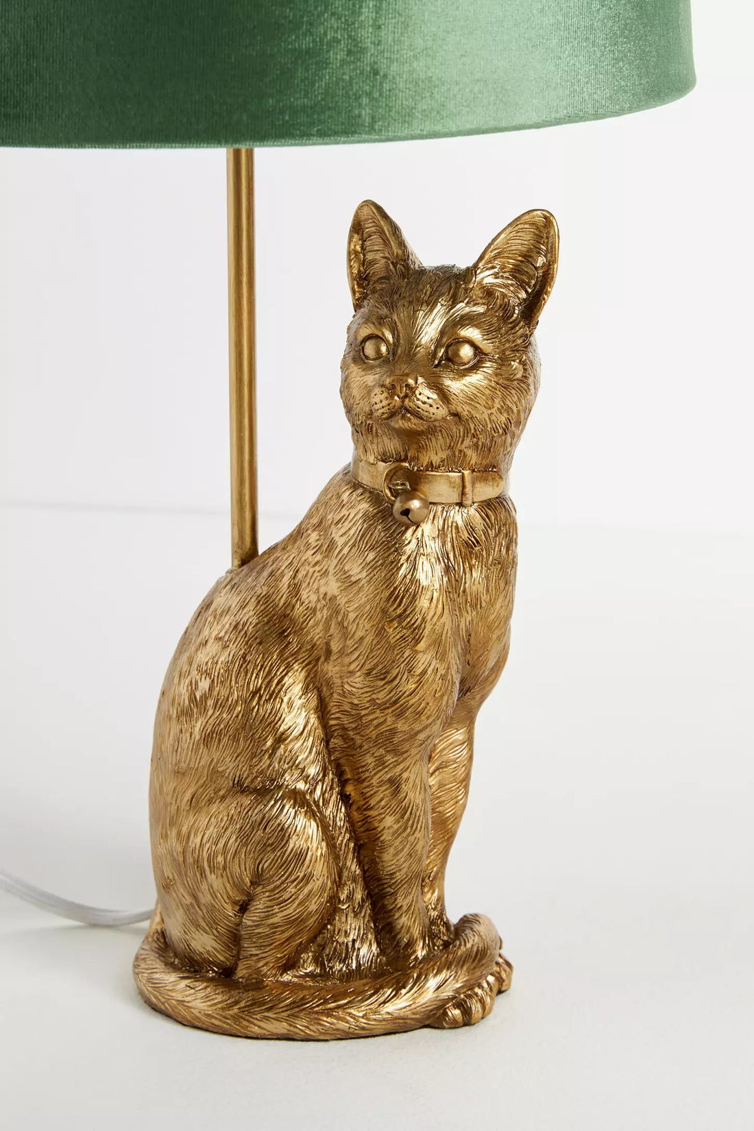 Pawdia Unique Table Lamp - Decorative Ceramic Animal Bedside Lamp