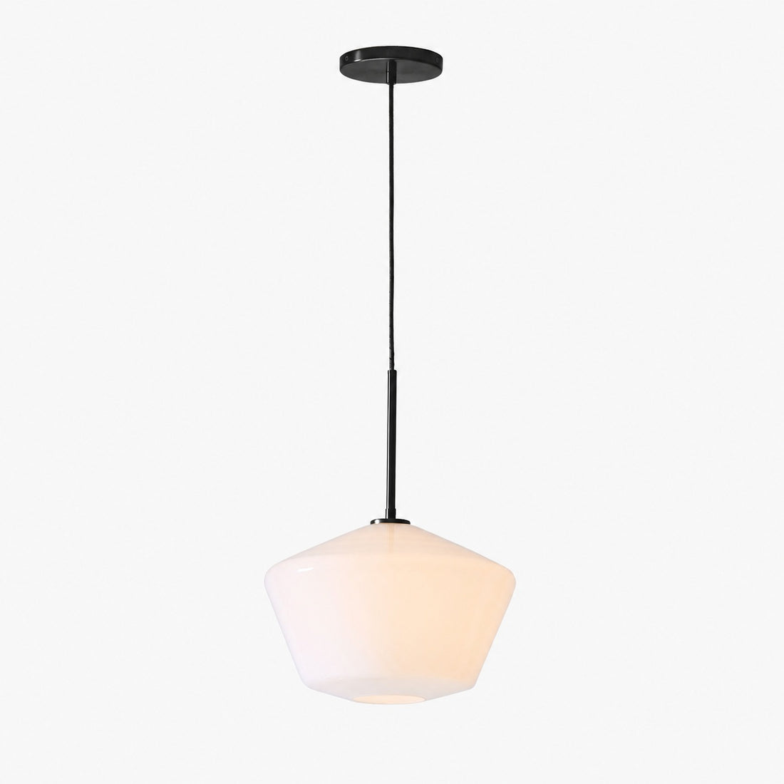 Merin Transparent Glass Sculpture Geometric Chandelier