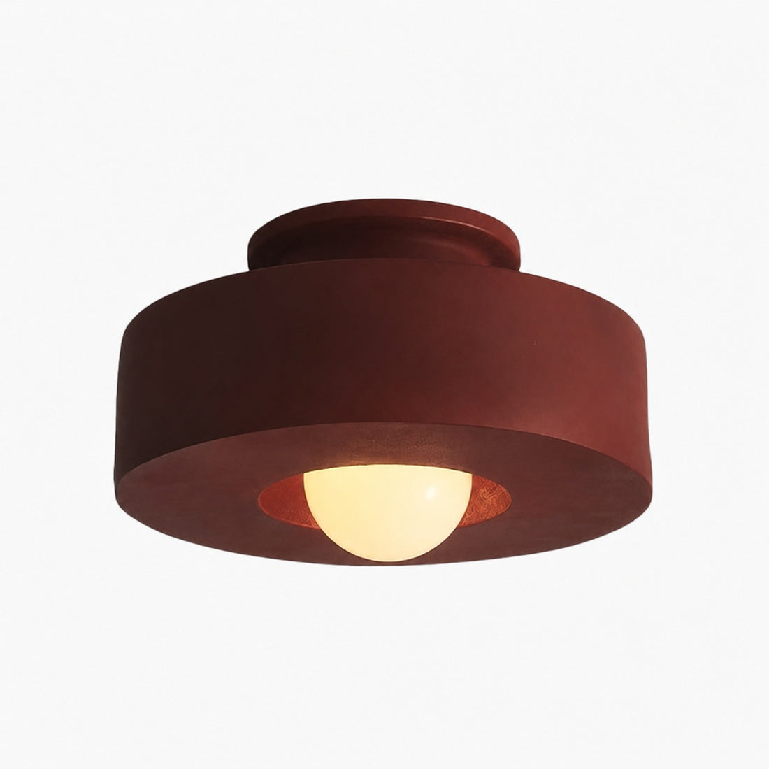 Nordyra Nordic Round Disc Ceiling Lamp – Minimalist Modern Lighting for Living Spaces N57