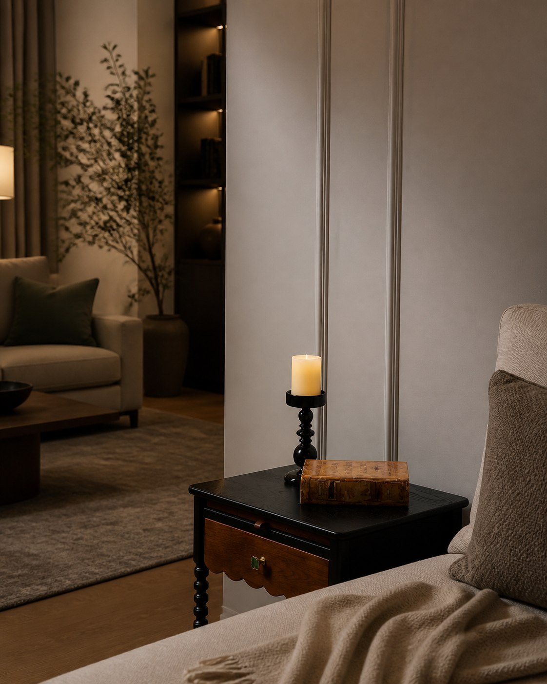Modern Rectangular Alabaster Wall Lamp – Minimalist Sconce for Bedroom Hallway Living Room