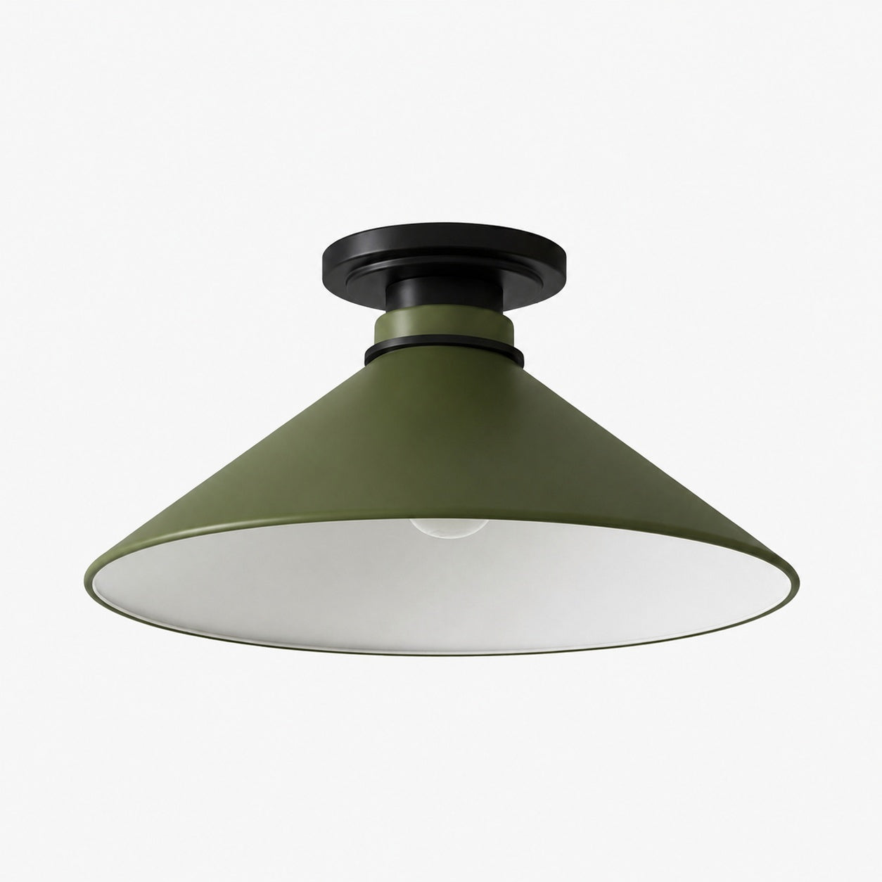 Aurenza Timeless Flush Mount Light - Farmhouse Design with Simple Elegant Charm