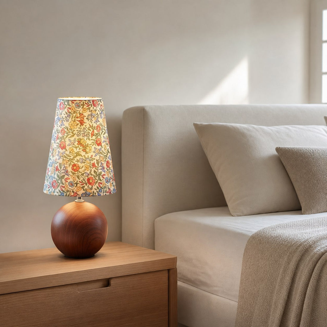 Petalyra Floral Accent Table Lamp - Sculpted Decorative Form Ambient Lighting for Home Use