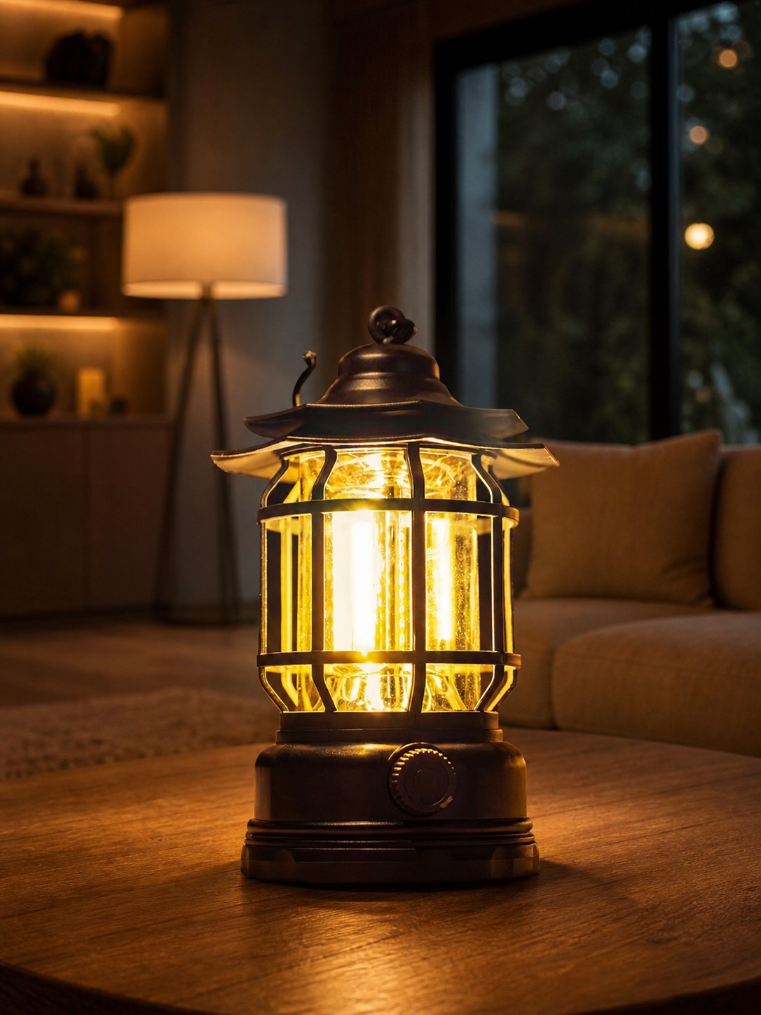 Lantern Outdoor Camping Table Lamp (built-in battery)