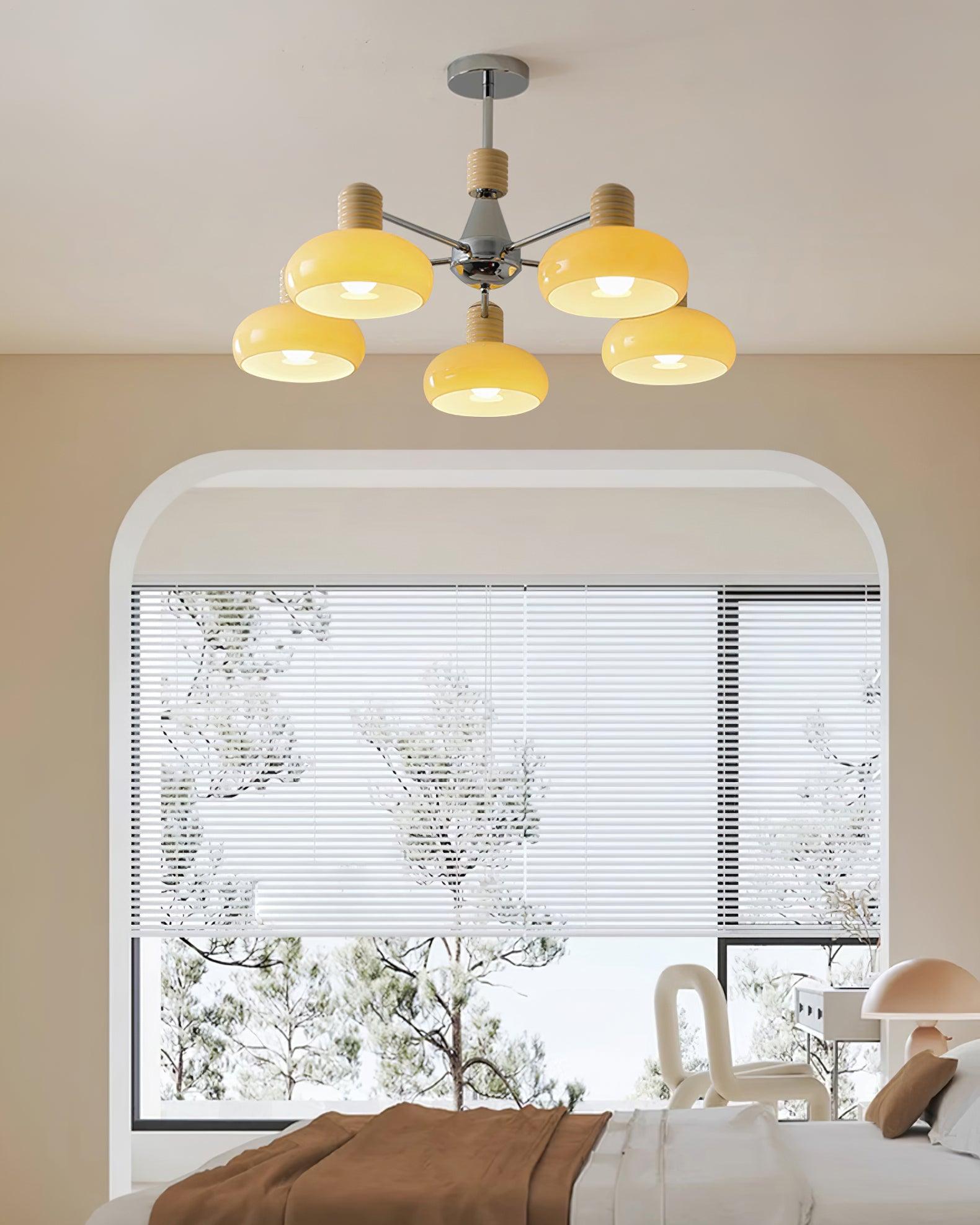 French Persimmon Chandelier