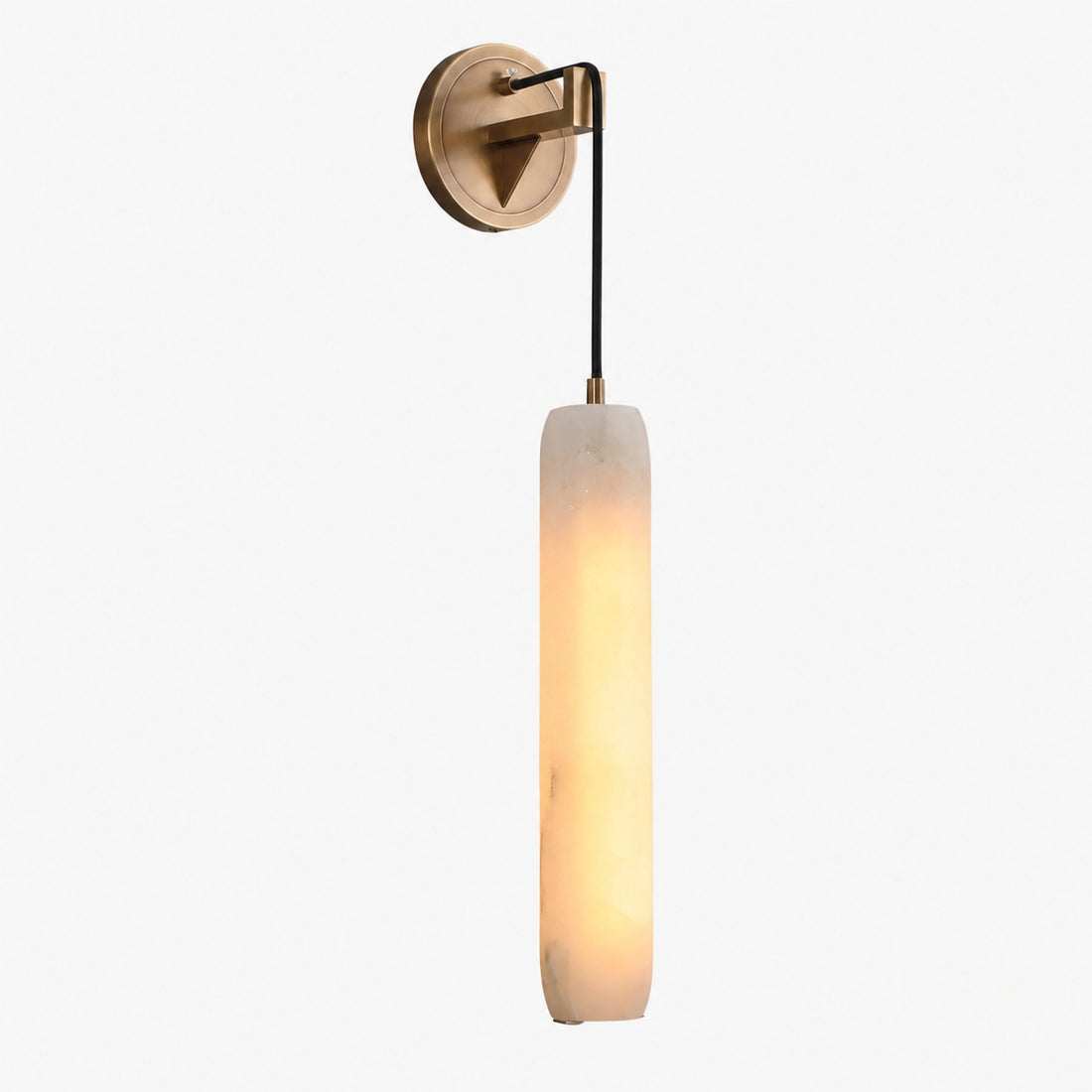 Alabaster Flute Wall Lamp
