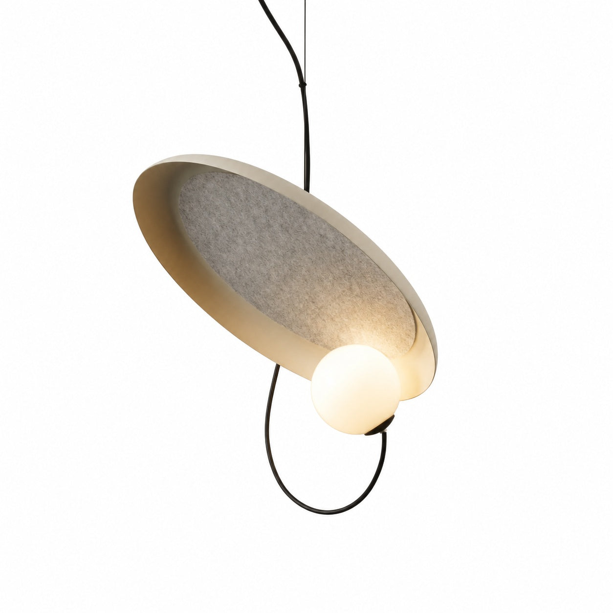 Acoustic Disc Pendant Lamp