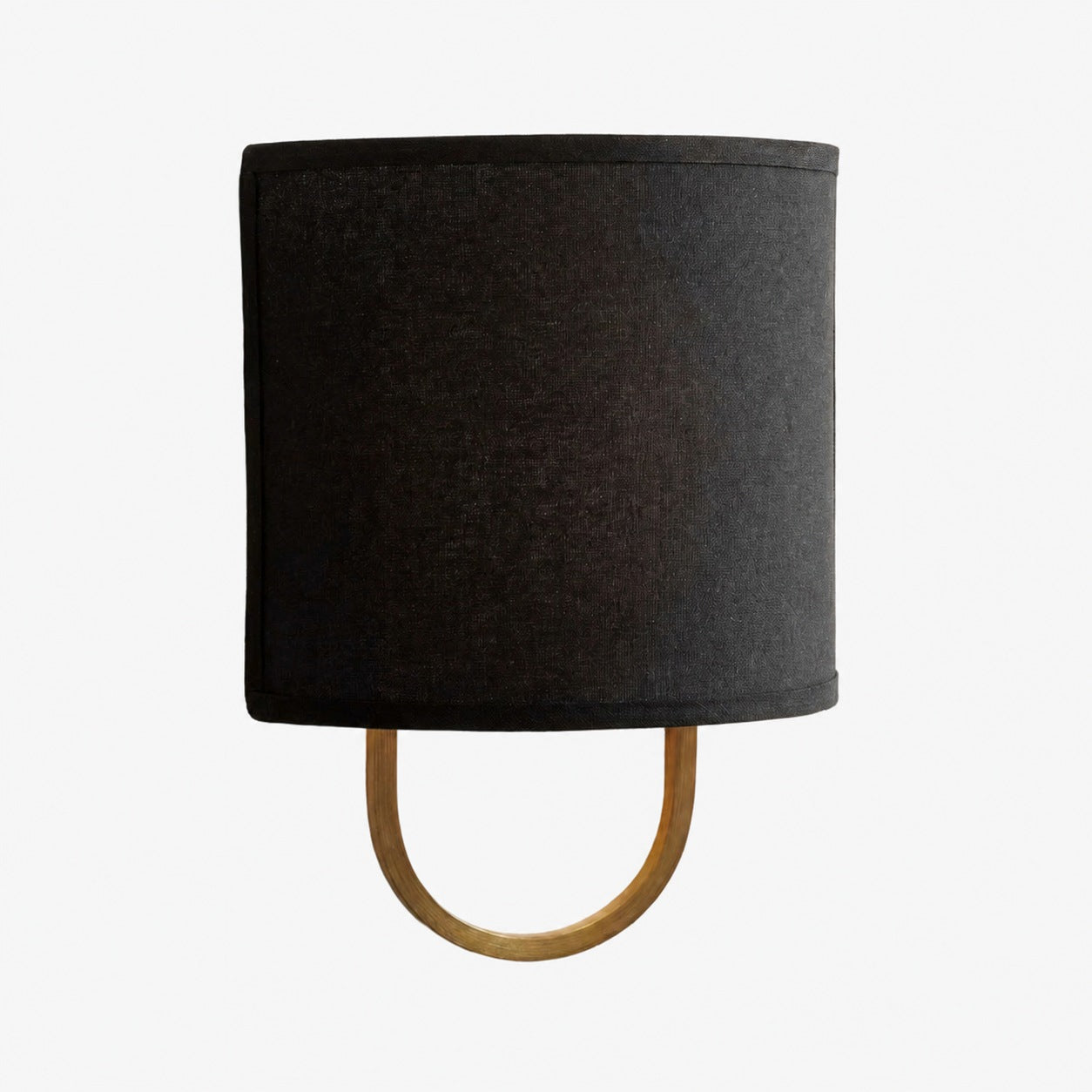 Nolvara Elegant Wall Light Featuring Soft Shade and Metal Arm