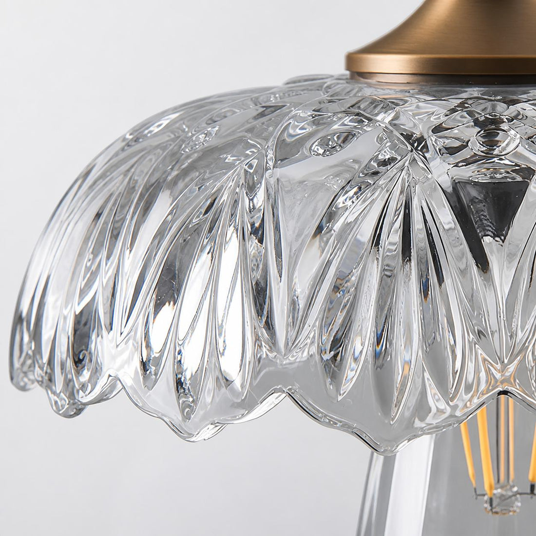 Verdoma Flower Glass Pendant Light - Vintage Floral Design for Living and Dining U01