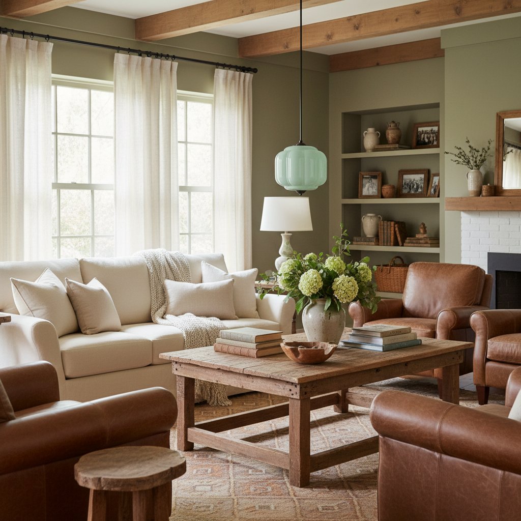 Eloise Vintage Glass Chandelier - Milk Glass Home Accent