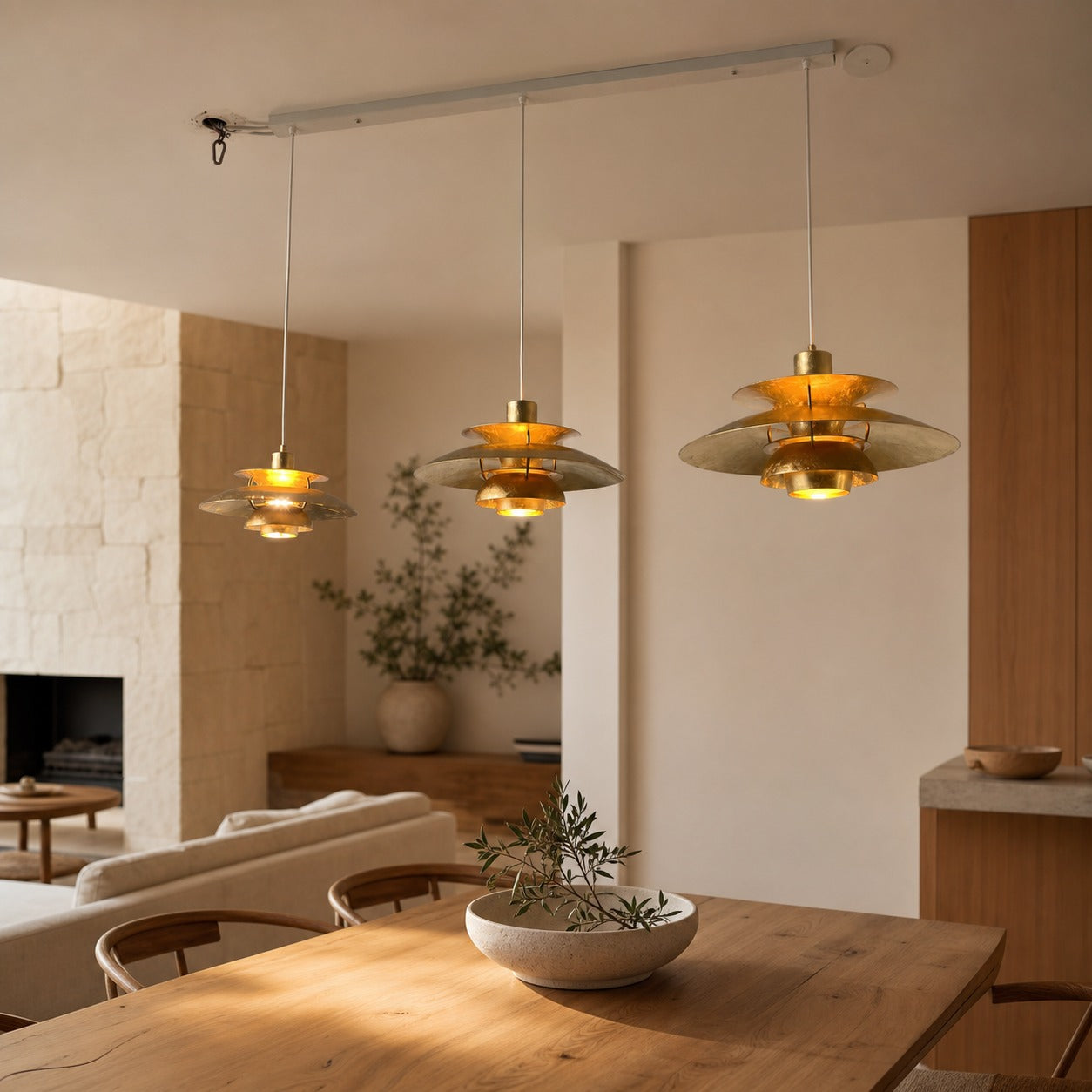 Gold Foil PH Pendant Lamp