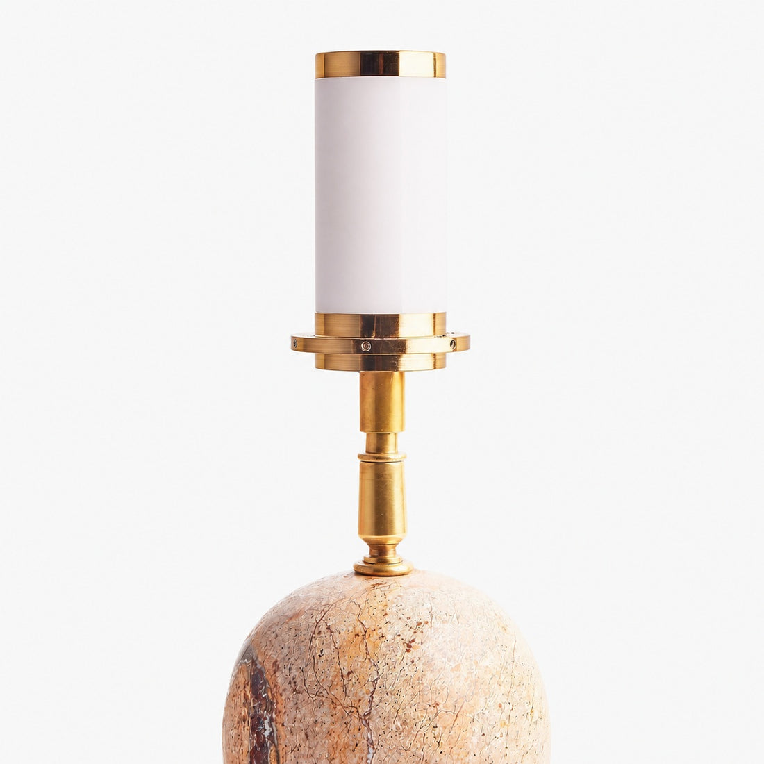 Modern Sculptural Table Lamp – Minimalist Decorative Light for Bedroom Living Room