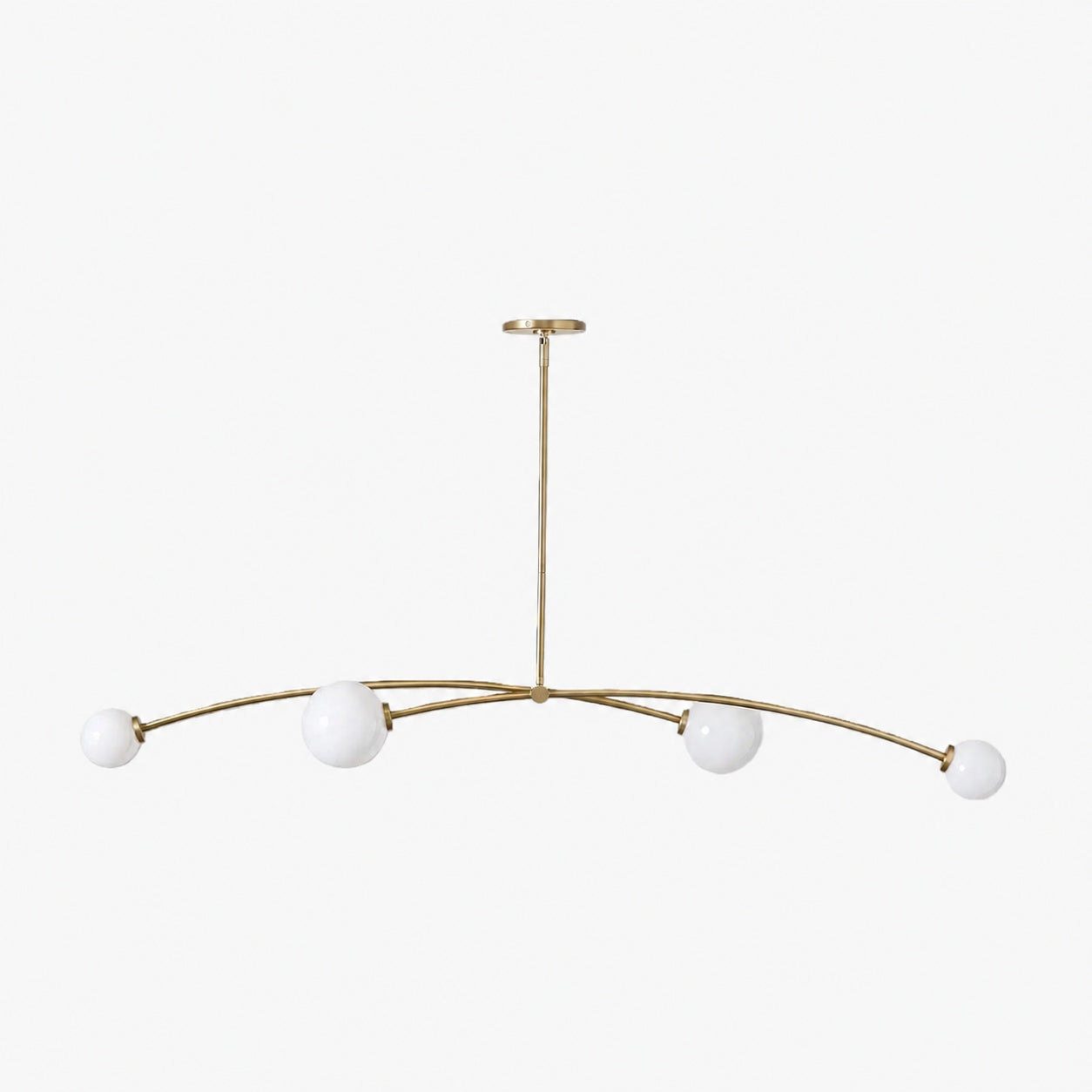 Arden Glass Pendant Chandelier – Minimalist Geometric Design for Modern Interiors