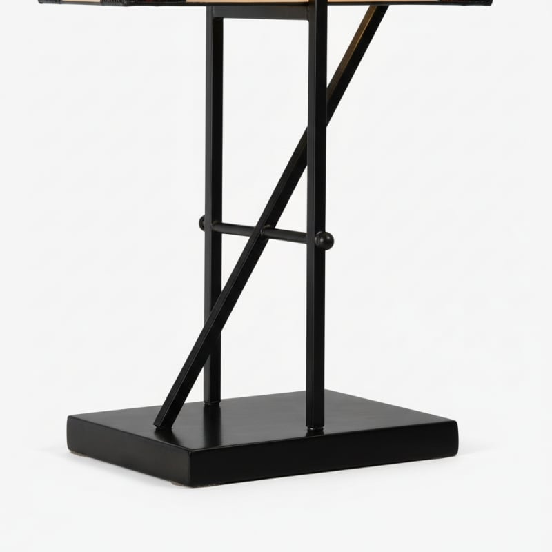 TF Manchester Table Lamp – Vintage-Inspired Stained Glass Table Light for Reading Nook or Bedroom