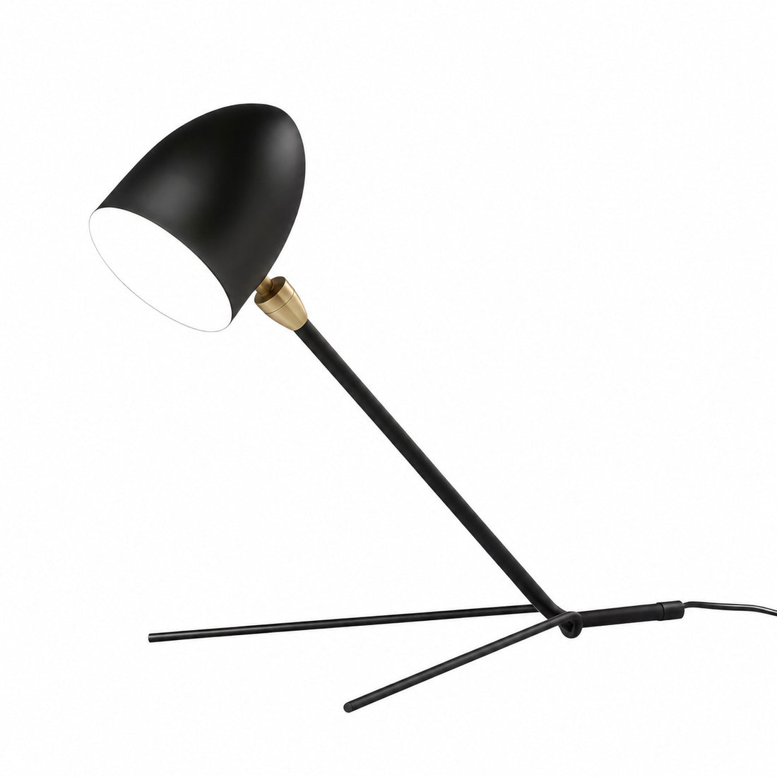 Solavo Modern Tripod Table Lamp with Metal Materials for Living Room