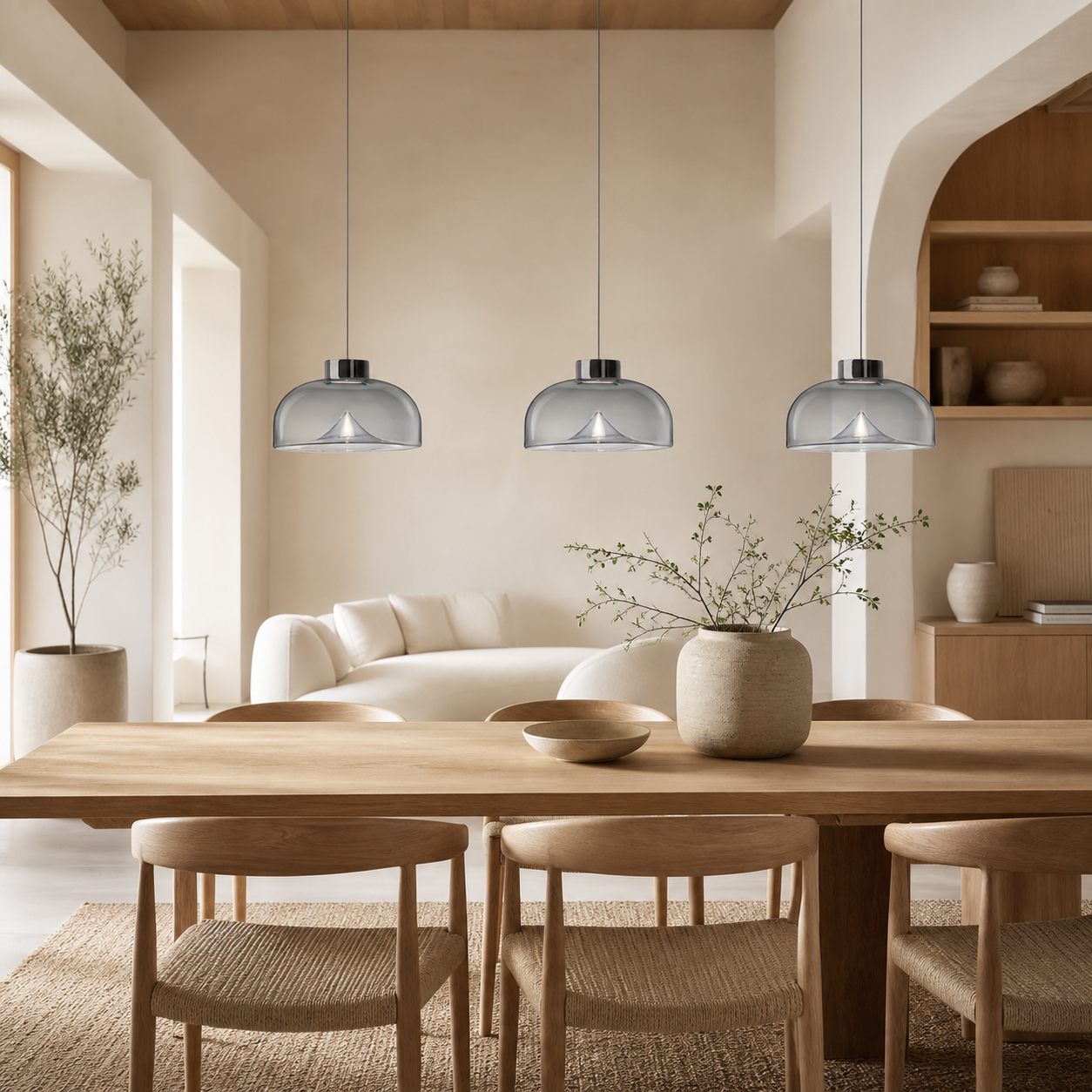 Aella Glass Pendant Light