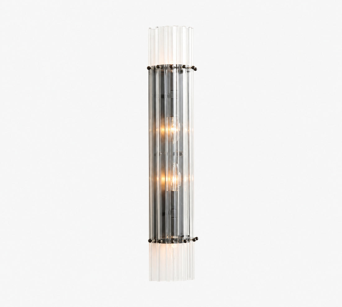Lumora Crystal Wall Sconce – Elegant Lighting for Hallway & Bedroom