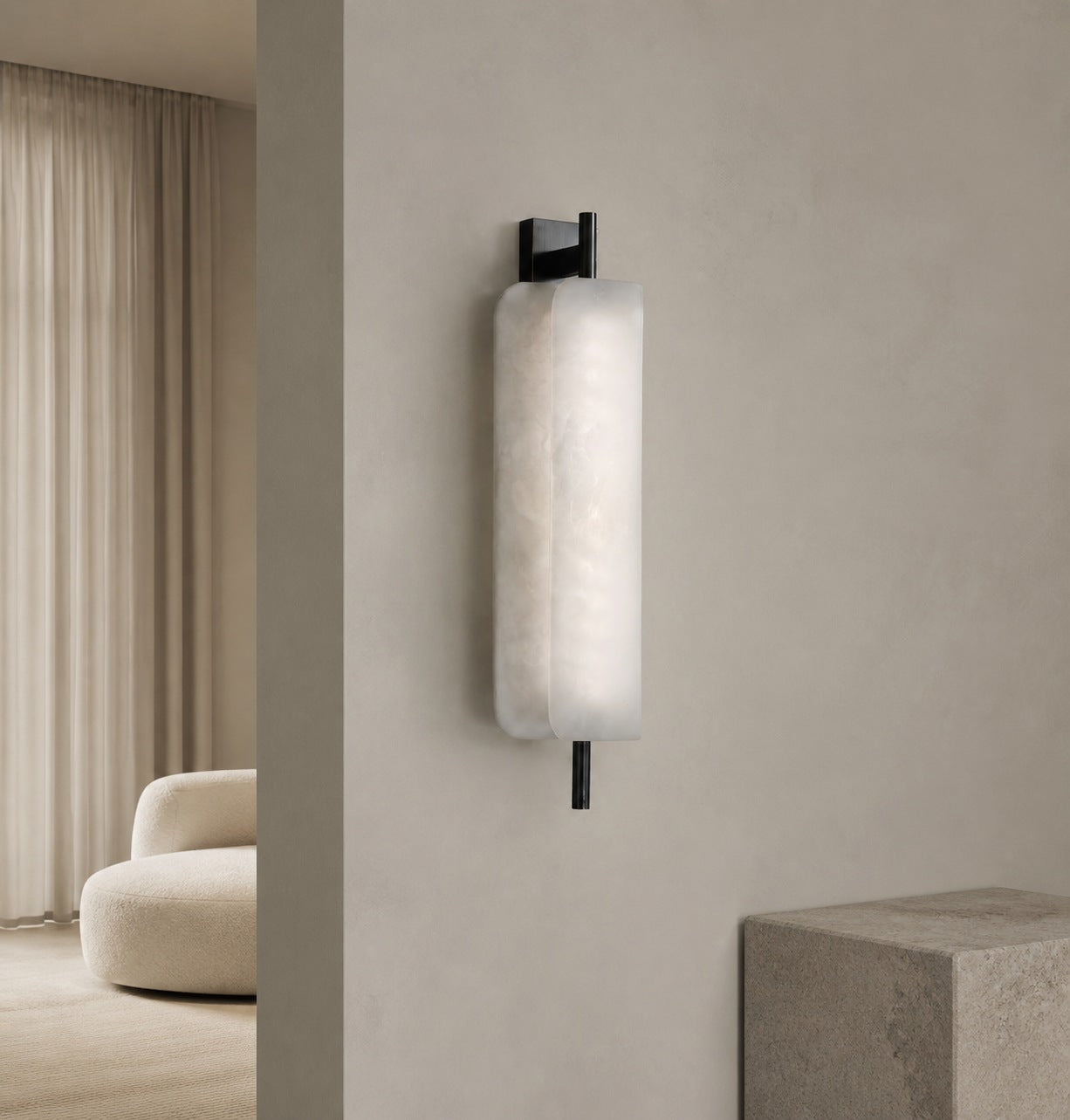 Kinkairo Alabaster Wall Lamp