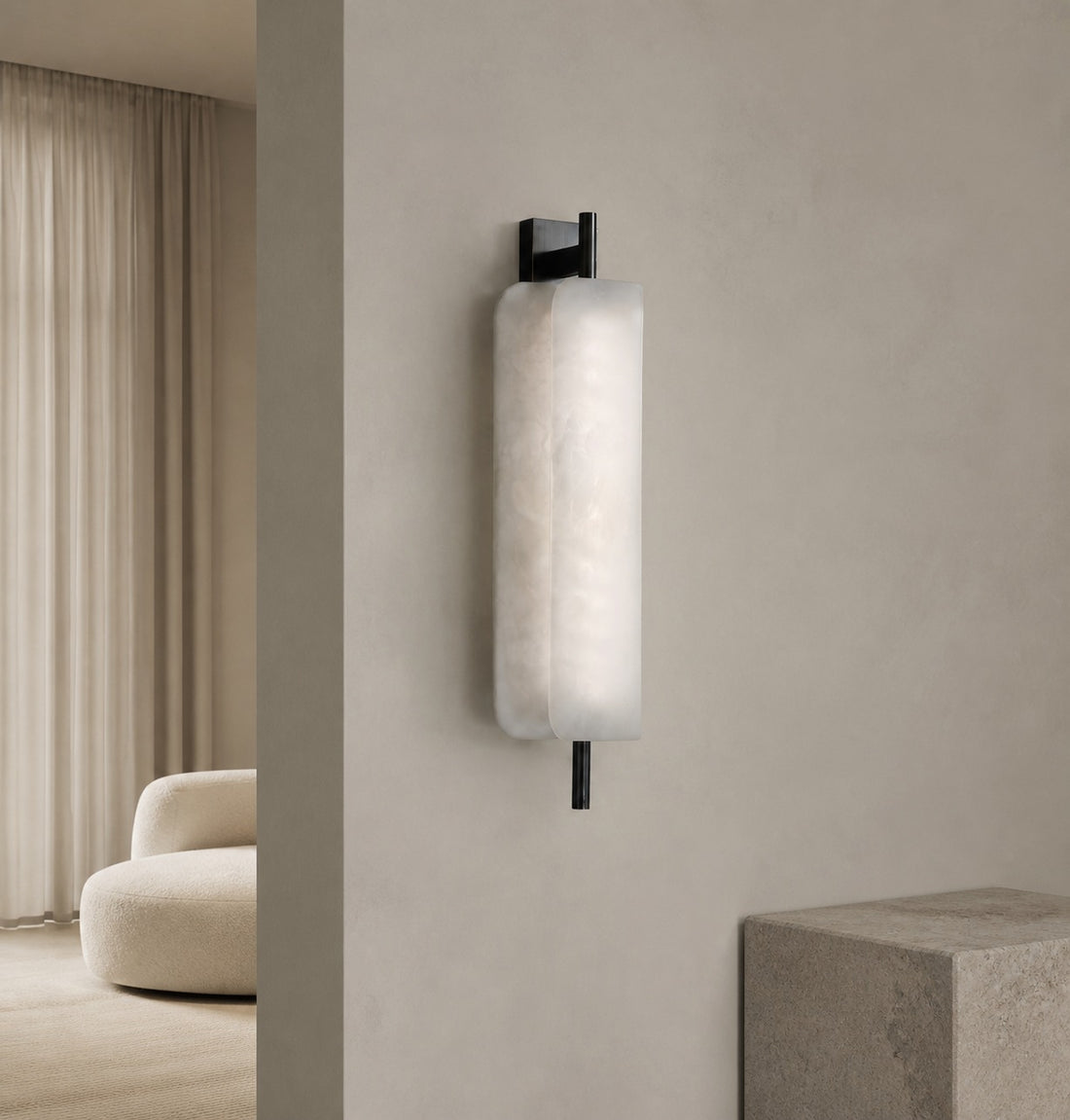 Kinkairo Alabaster Wall Lamp