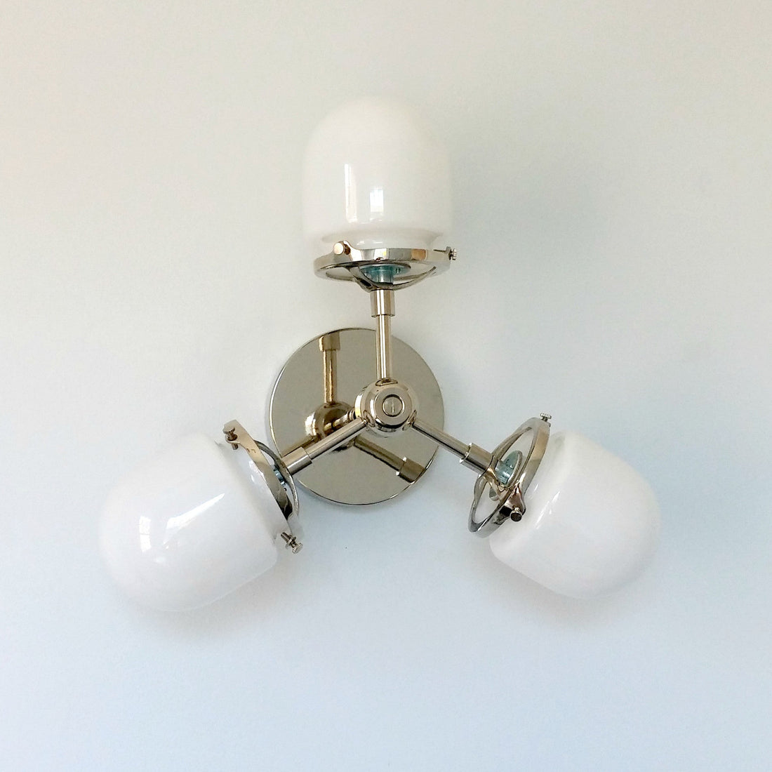 Glass Tube Light Fixture With Modern Metal Finishes For Wall & Ceiling