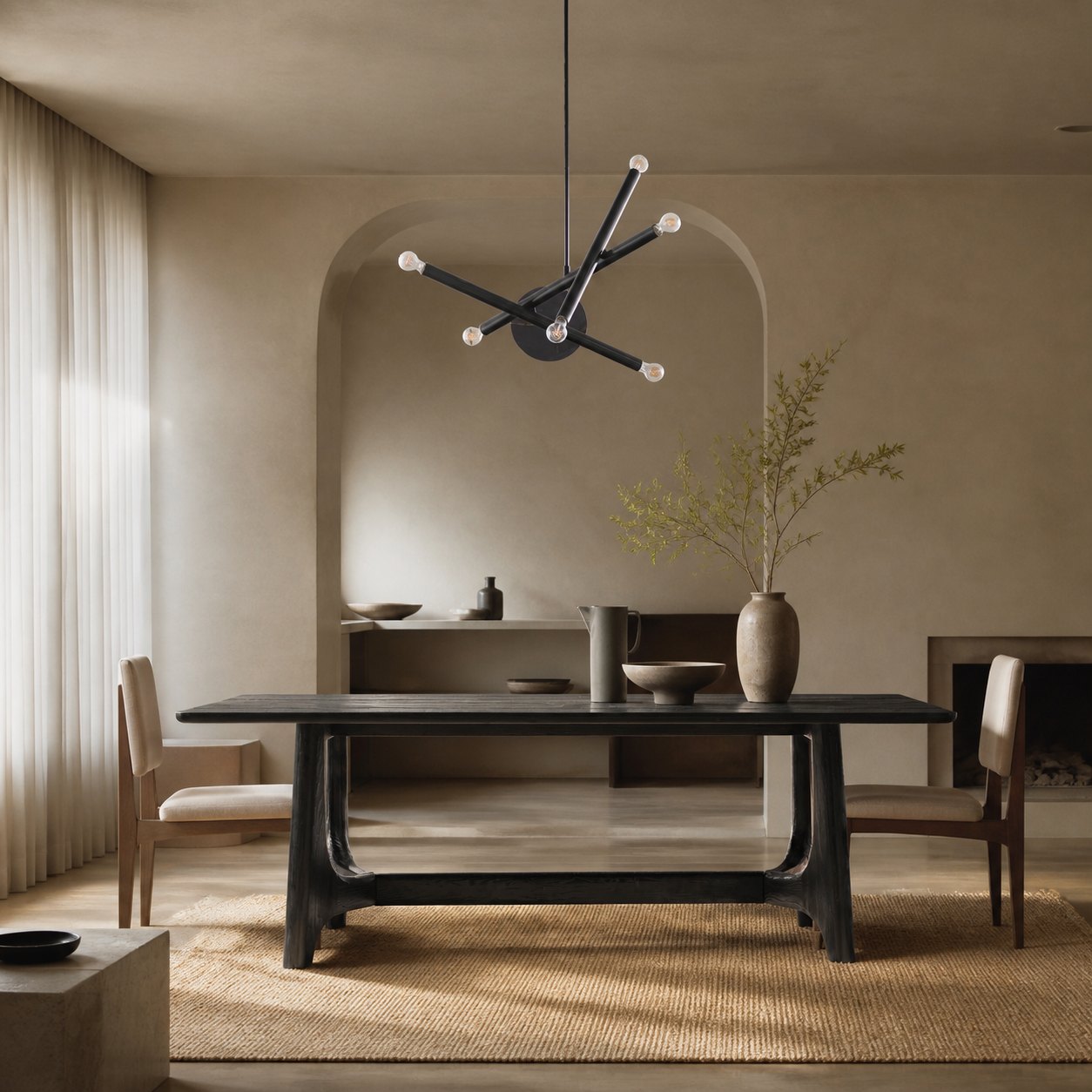 Borvia Adjustable Chandelier - Modern Trace Light with Flexible Arms