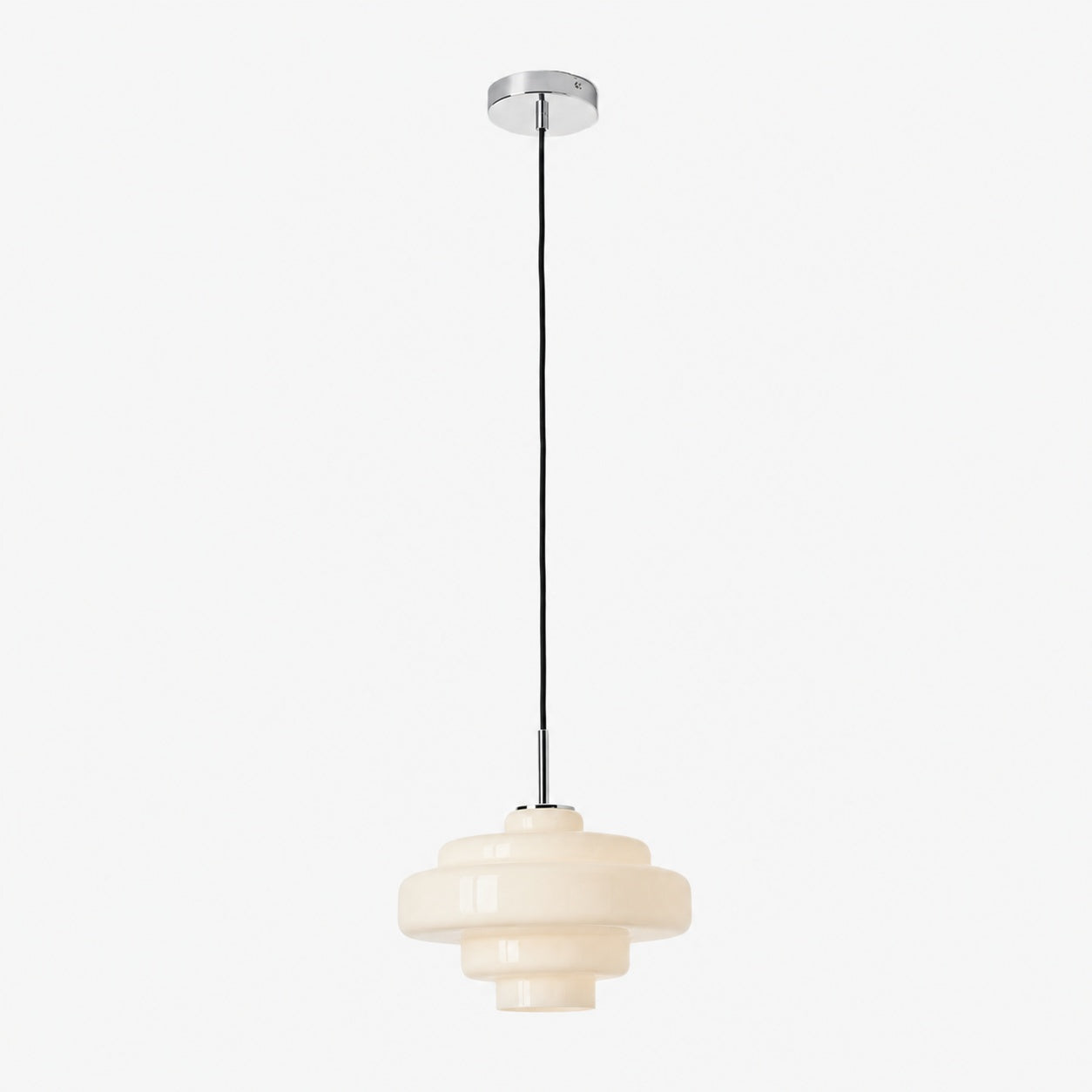 Koloro Millie Glass Pendant Light - Retro Style with Modern Elegance