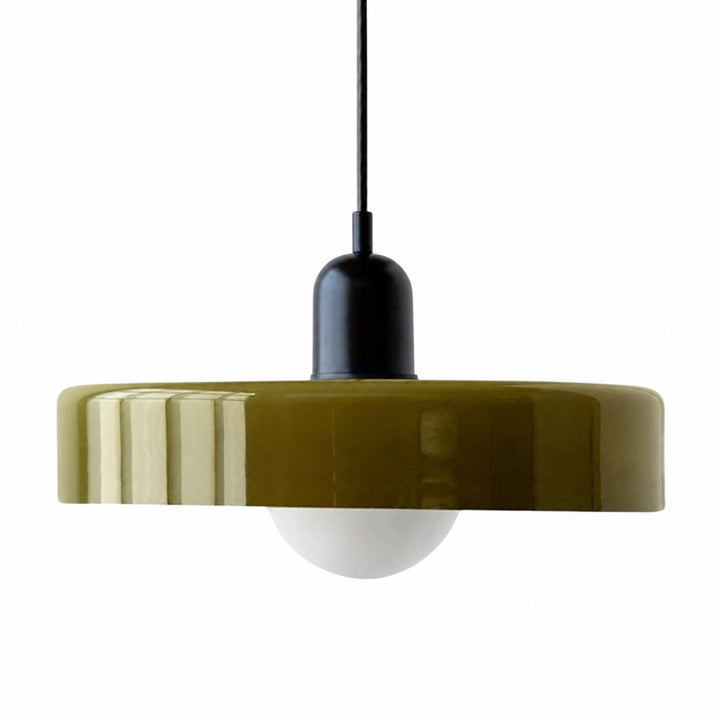 Glasora Modern Glass Suspension Light – Minimalist Nordic Pendant Lamp for Kitchen and Hallway N32