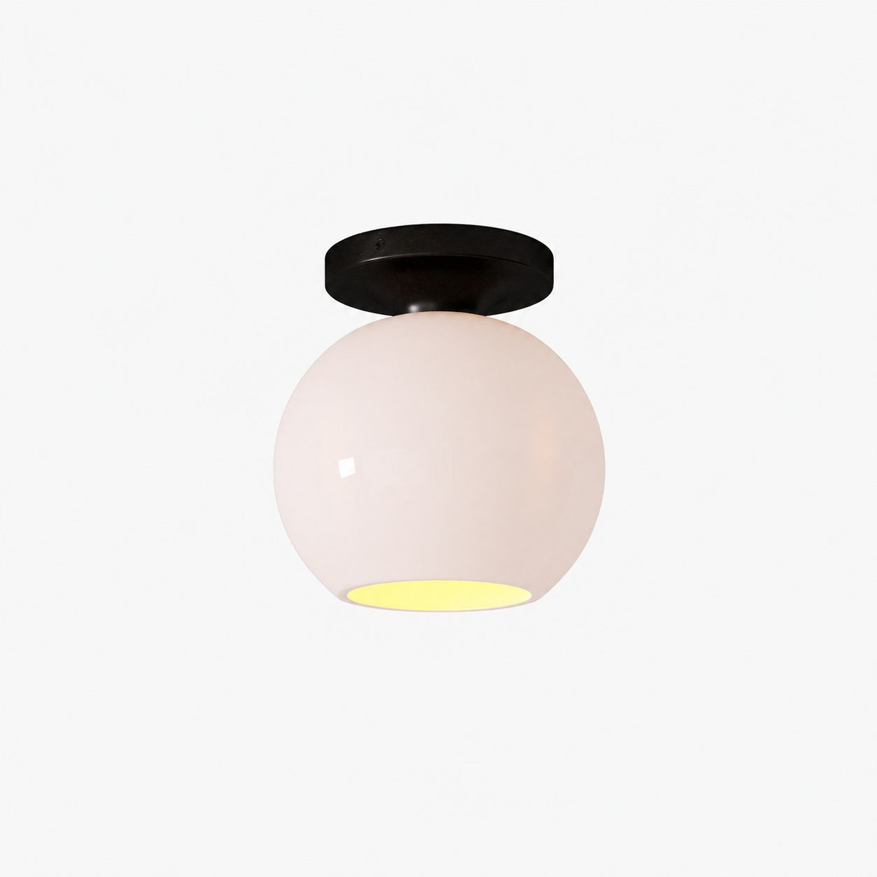 Selvion Modern Globe Pendant Light - Damp-Rated Bathroom Lighting - Luxe Glass Shade