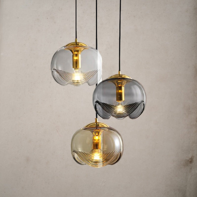 Artistic Brilliance Modern Glass Pendant Light