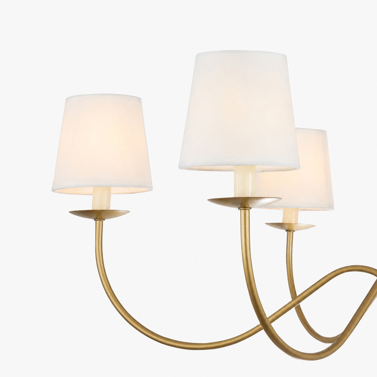 Eclipse Brass Chandelier