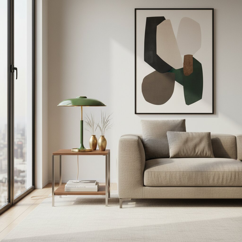 Nera Table Lamp - Contemporary Designer Table Lamp with Clean Lines for Home Office