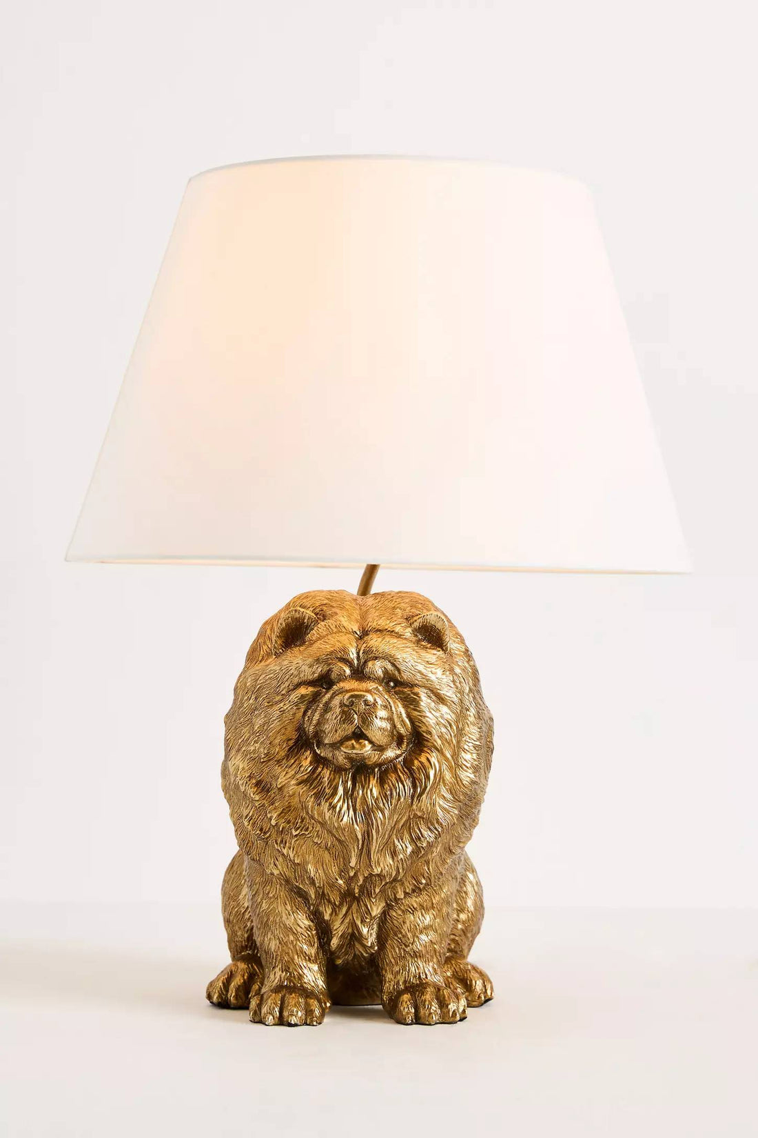Pawdia Unique Table Lamp - Decorative Ceramic Animal Bedside Lamp