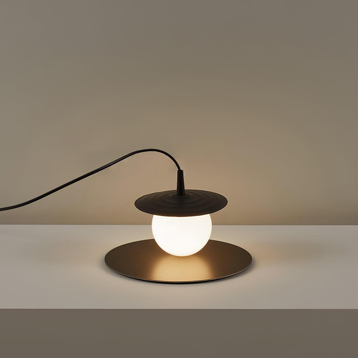 Modern Classic Record Table Lamp