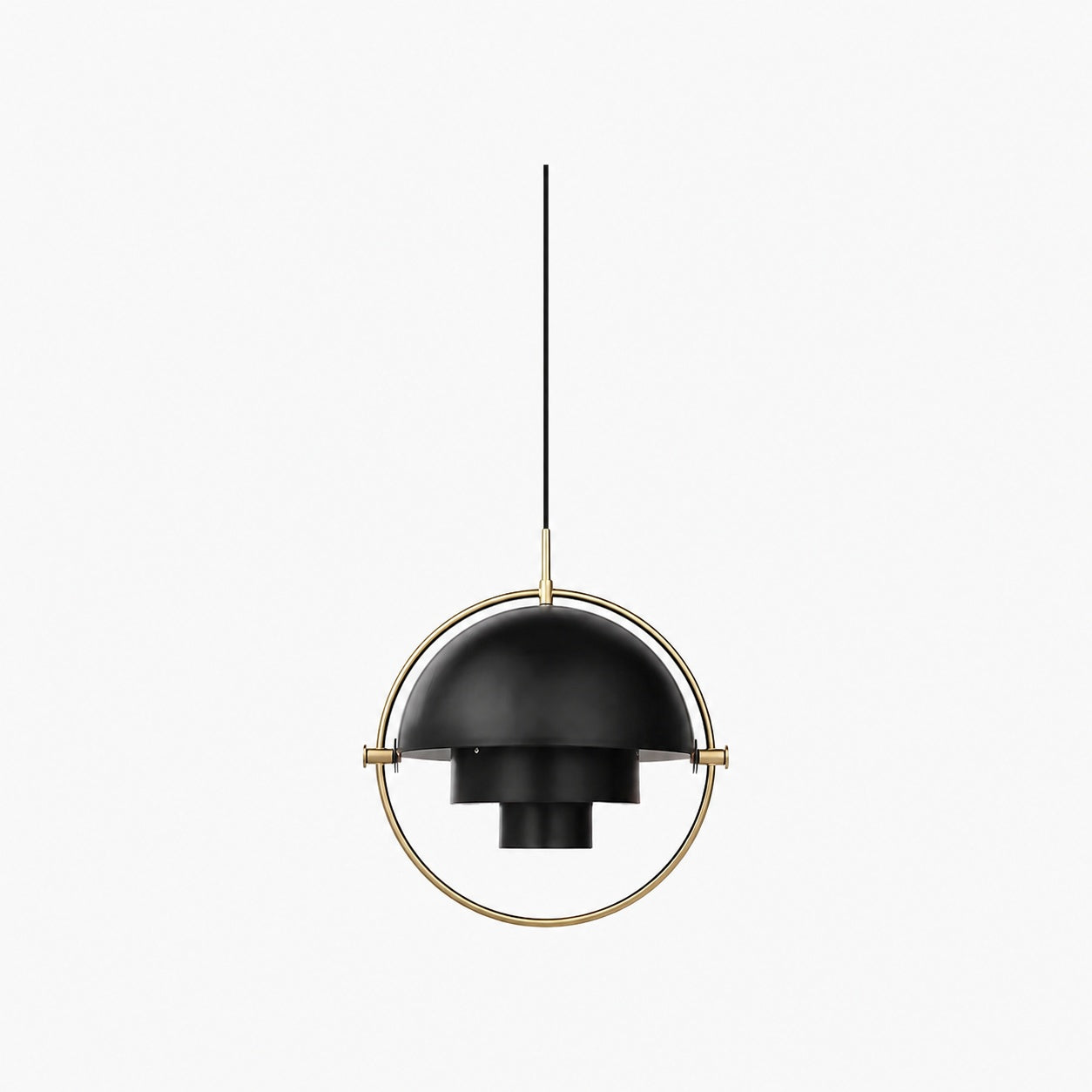 Multiva Sculptural Pendant Light – Adjustable Chandelier in Danish Modern Style for Dining Areas N18