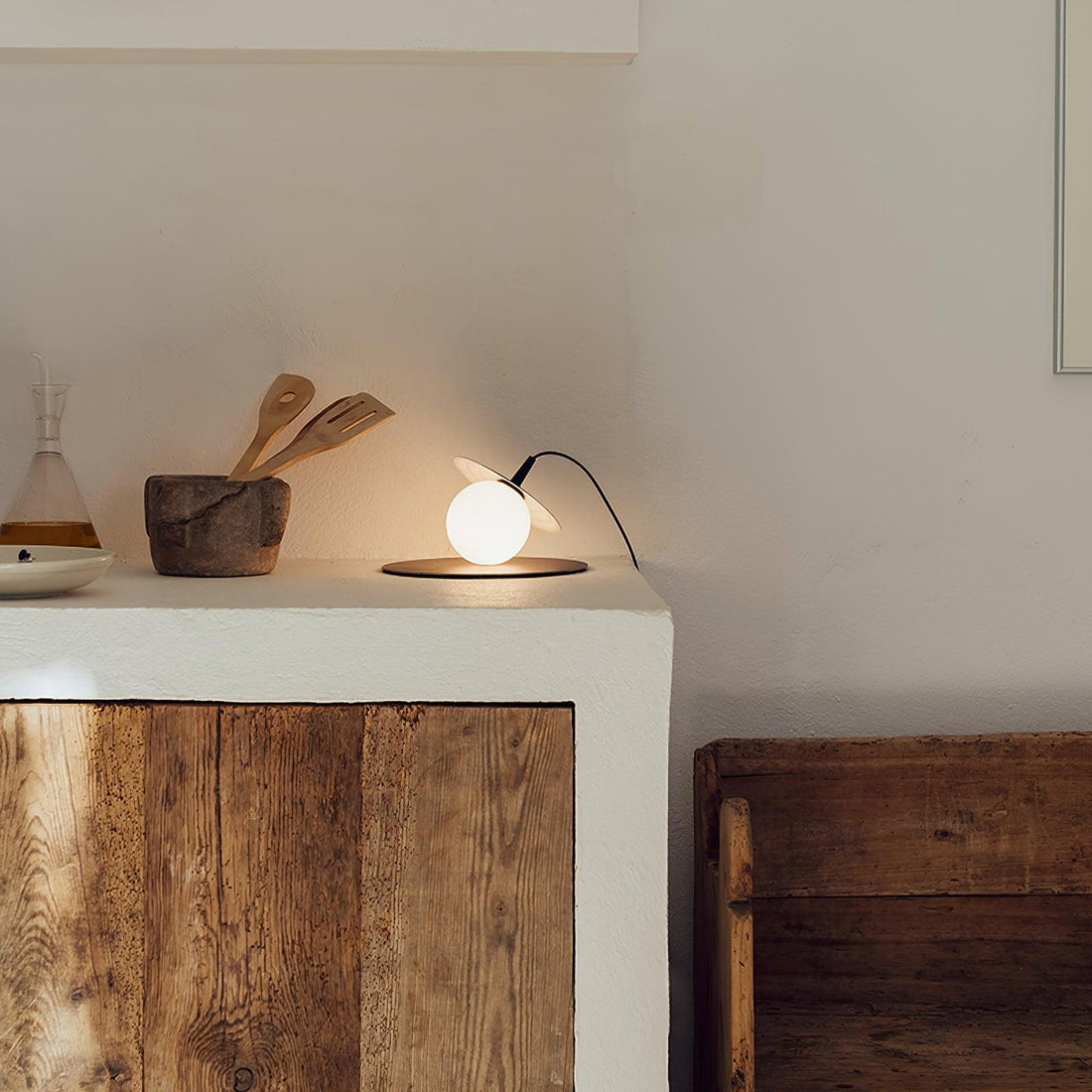 Modern Classic Record Table Lamp