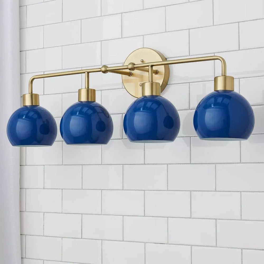 4 Light Bubble Pop Wall Sconce - Colorful Bathroom Wall Light