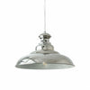 Bauhaus chrome dome pendant light