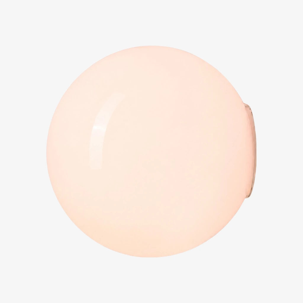 Pink Luma glass wall sconce