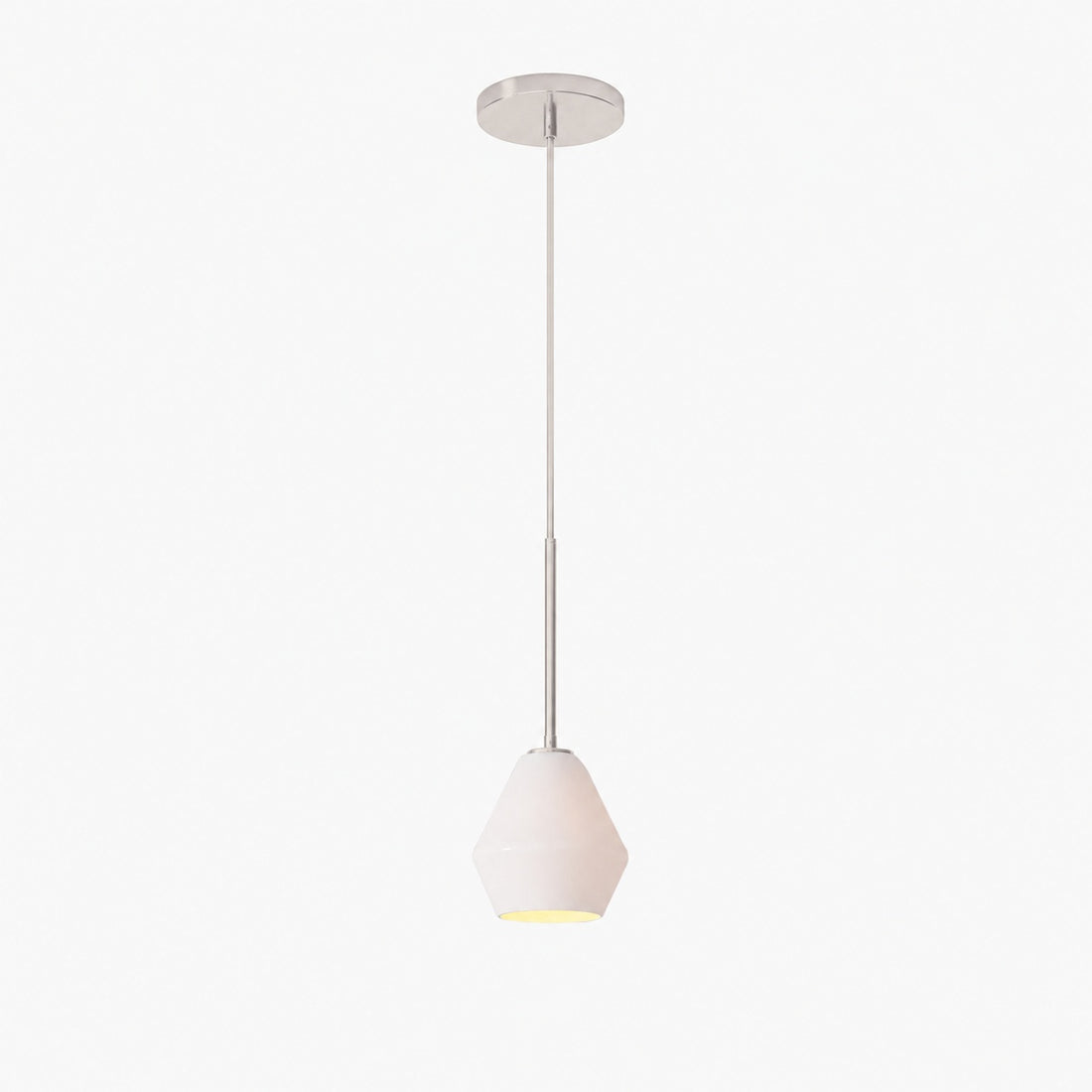 Merin Transparent Glass Sculpture Geometric Chandelier