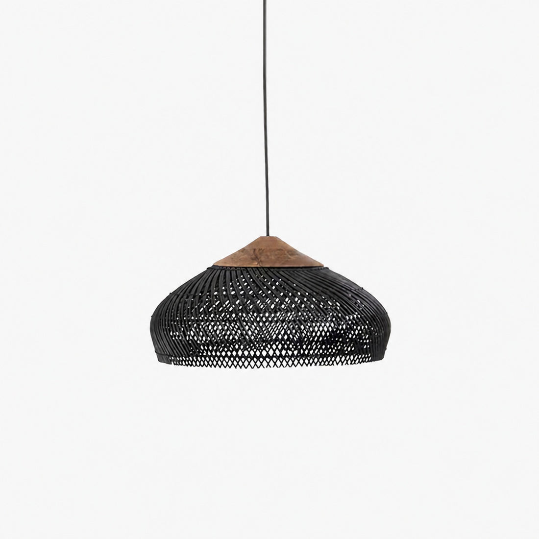 Harp Braided Rattan Pendant Lamp