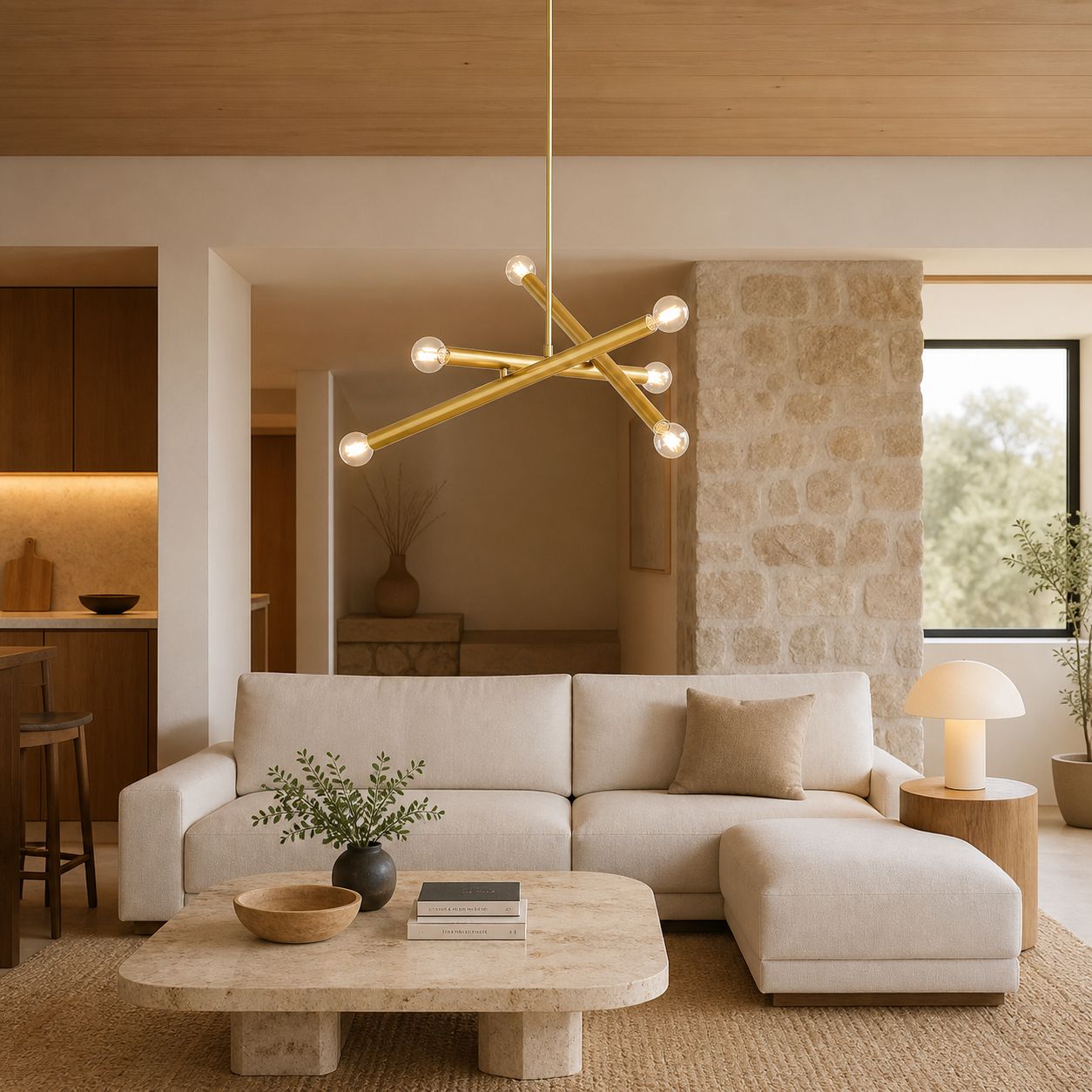 Borvia Adjustable Chandelier - Modern Trace Light with Flexible Arms