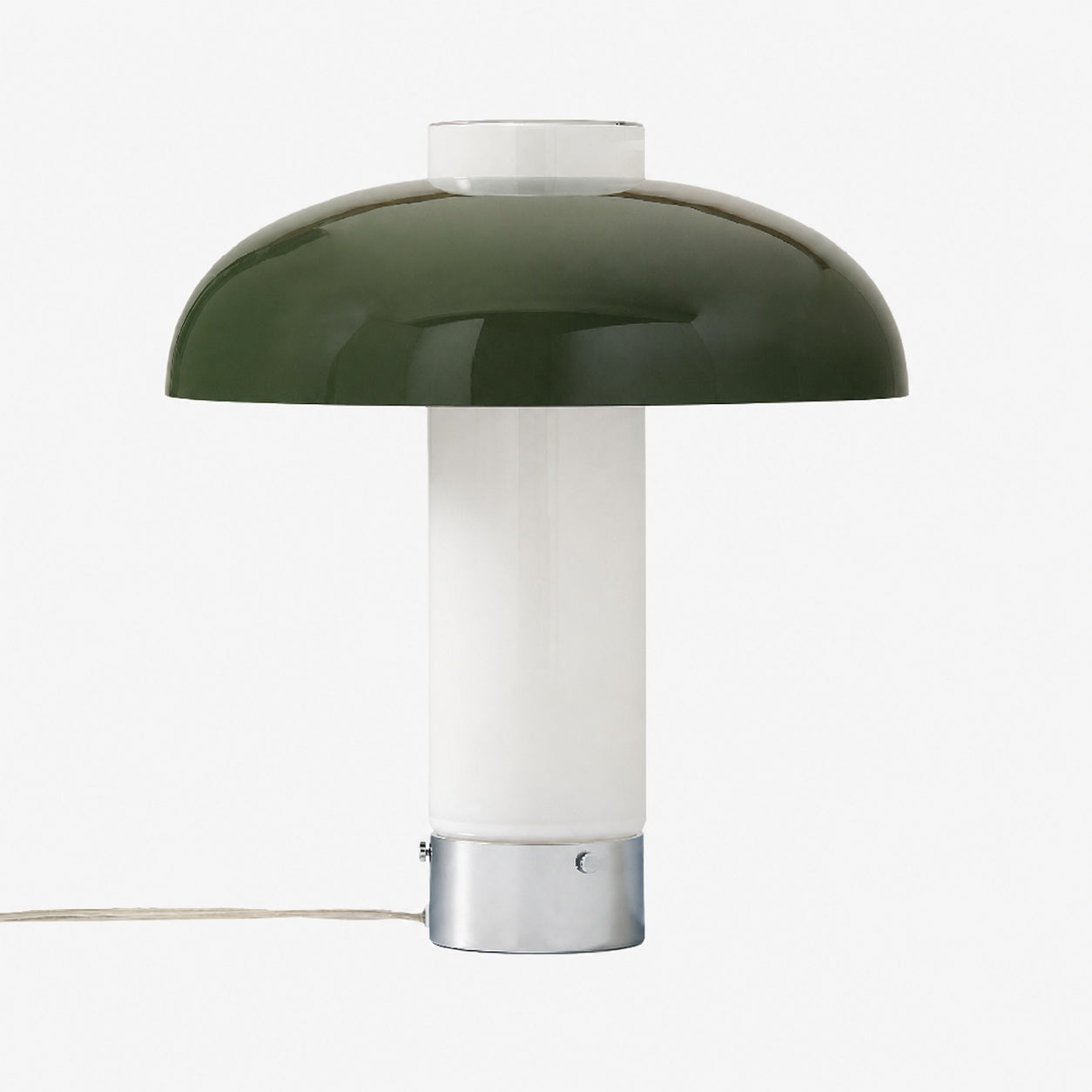 Nera Curved Accent Lamp - Organic Modern Design with Soft Glow for Nightstand or Console Table
